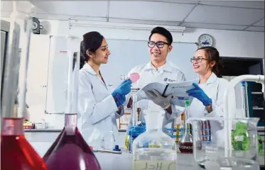 ??  ?? Medicinal chemistry is the latest major to be introduced in Monash University Malaysia’s Bachelor of Science programme.