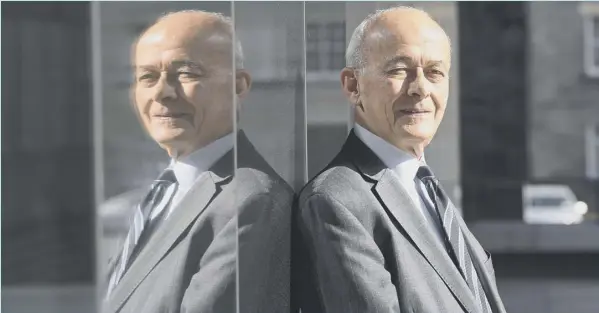  ??  ?? 0 Lord Kerr of Kinlochard, former diplomat and author of Article 50 of the Lisbon Treaty, stands outside Edinburgh University last night at the David Hume Institute before he was due to discuss his view on Brexit and argue that withdrawal is ‘a mistake...