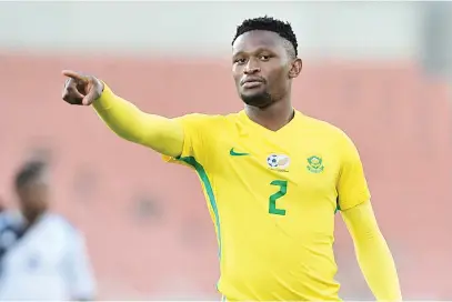  ?? Picture: Backpagepi­x ?? GONE TOO SOON. Mamelodi Sundowns and Bafana defender Motjeka Madisha died in a car crash in Kempton Park yesterday morning.