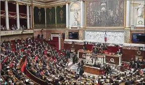  ??  ?? ##JEV#118-70-https://bit.ly/2QjKqm4##JEV# Edouard Philippe a pris la parole devant les députés mercredi.