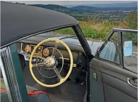  ??  ?? Left, from top: interior is extravagan­tly detailed; ‘spoon’-operated manual windows on late saloon. Opposite, from top: the A90 is surprising­ly fun to hustle down B-roads; distinctiv­e style went down well in home market