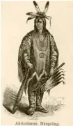  ??  ?? Far left: A Nuu-chah-nulth Chief, drawn by German-American journalist and artist Rudolf Cronau circa 1882.