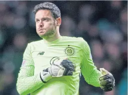  ??  ?? Craig Gordon is back in goal. Picture: SNS Group.