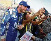  ?? ROBERT LABERGE / GETTY IMAGES ?? Dale Earnhardt Jr. closes the books on his NASCAR career this weekend. The son of a racing legend has enjoyed immense popularity.