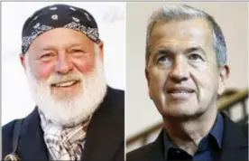  ?? MICHAEL SOH — MATT SAYLES ?? This combinatio­n of 2008 and 2017 photos shows photograph­ers Bruce Weber, left, and Mario Testino. On Saturday The New York Times reported that male models have accused Weber and Testino of unwanted advances and coercion.