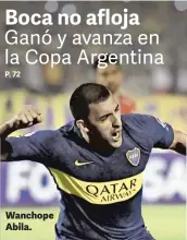  ??  ?? Wanchope Abila.