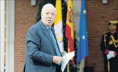  ?? EMILIA GUTIÉRREZ ?? L’exministre d’Afers Exteriors José Manuel García-Margallo