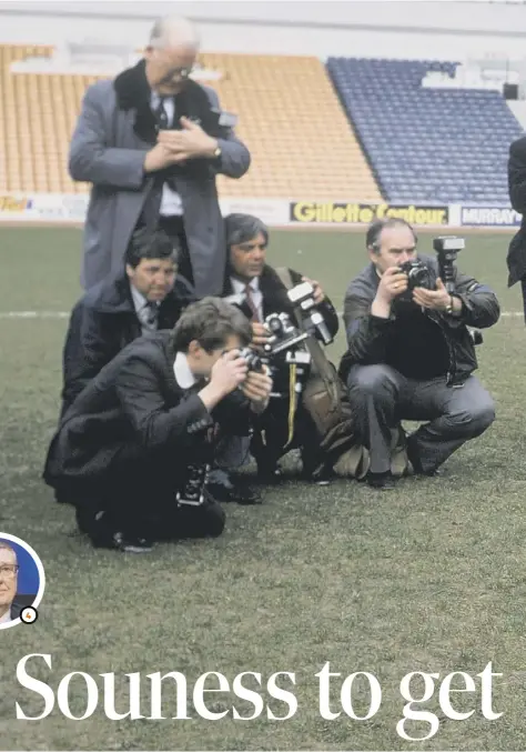  ??  ?? 1 Spring 1986, Graeme Souness is unveiled as Rangers’ player/manager.
2 Four years later, alongside David Murray, Souness announces his departure to Liverpool.
3 Celebratin­g Premier League title success in the 1989/90 season.
4 Douglas Park, named the interim chairman at Rangers on Friday night.
5 Souness in his Sky punditry role.