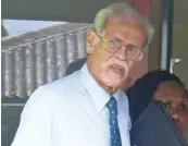  ?? Photo: Ronald Kumar ?? The University of the South Pacific Pro Chancellor and chair of the USP Council Winston Thompson at USP on June 8, 2020.