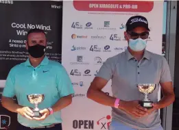  ?? Lucas Azinheira and Luís Braga, 2021 Pro-Am winners. ??