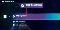  ??  ?? Register your USB stick in your TV’S settings to format it for recording