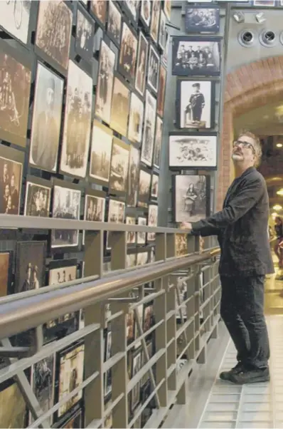  ?? PICTURES: BBC/PA ?? David Baddiel at the Holocaust Memorial Museum, Washington DC, main; with Holocaust survivor Ruth, right