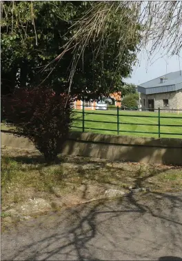  ??  ?? Fr Patrick Cushen outside St Aidan’s Church in Ferns.