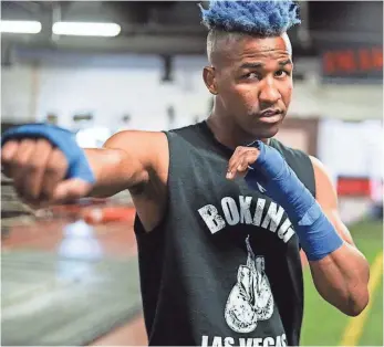  ?? SEAN MICHAEL HAM, PREMIER BOXING CHAMPIONS ?? Rances Barthelemy is eager to fight Saturday after going nearly a year without a match.