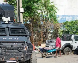  ?? F.E. ?? Los haitianos expresan temor al aumento de la violencia tras la fuga de 3,597 presos.