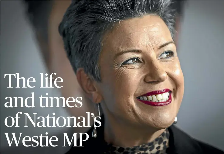  ?? LAWRENCE SMITH/STUFF ?? National MP Paula Bennett, 51, announces her retIrement from politics in Auckland yesterday.