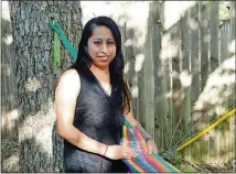  ?? LILIANA VALENZUELA / AMERICAN-STATESMAN ?? Sabina Cruz de la Cruz is a Nahuatl instructor at the University of Texas.