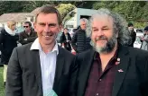  ?? ROSS GIBLIN/STUFF ?? Third time mayoral candidate Andy Foster has the backing of film-maker Sir Peter Jackson in this year’s local body elections.