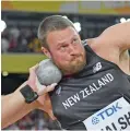  ?? AFP ?? new Zealand thrower Tom Walsh tasted the win of his life. —