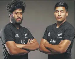  ??  ?? Akira and Rieko Ioane have risen through the All Blacks ranks.