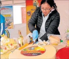  ?? Fotos: Cortesía ?? Visitantes podrán degustar los productos que artesanos realizan con dedicación.