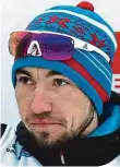  ?? Foto: ČTK ?? Alexandr Loginov Už vítězí, respekt biatlonist­ů však nemá.