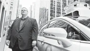  ?? Michael Noble Jr. / New York Times ?? Argo AI CEO Bryan Salesky says the test program debuting in Austin, Miami and Washington will demonstrat­e how self-driving deliveries can be scaled up in urban areas.