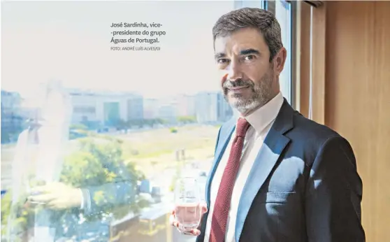  ?? FOTO: ANDRÉ LUÍS ALVES/GI ?? José Sardinha, vice-presidente do grupo Águas de Portugal.