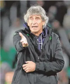  ?? // EP ?? Manuel Pellegrini, técnico del Betis