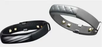  ??  ?? Jawbone previously made wearable devices, such as the Up4, for the consumer market.