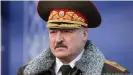  ?? ?? The EU has sanctioned individual­s and entities linked to Lukashenko's regime