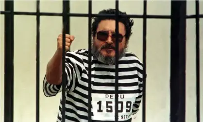  ?? ?? Abimael Guzmán, seen in jail after his capture in Peru, died in prison on 11 September. Photograph: Stringer ./Reuters