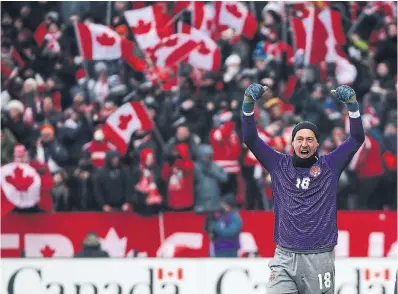  ?? STEVE RUSSELL TORONTO STAR ?? Canada is in Pot 4, which probably means they will face at least one world powerhouse in the group stage.