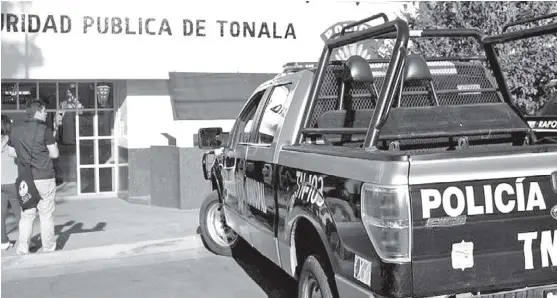  ?? ESPECIAL ?? El uniformado no llegó a la Comisaría de Seguridad Pública de Tonalá.