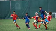  ?? Supplied photo ?? Action from the DSC’s Academies Championsh­ip. —