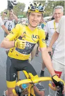  ??  ?? Team Sky rider Geraint Thomas.