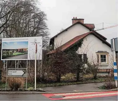  ?? Foto: Irina Figut ?? Der Bau der Öko-Crèche in Roodt/Syr ist ein Leuchtturm­projekt von Betzdorf. Im diesjährig­en Budget sind rund 8,2 Milionen Euro dafür vorgesehen.