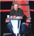  ?? TRAE PATTON, NBC ?? Blake Shelton and his fellow judges are back in the spinning chairs.