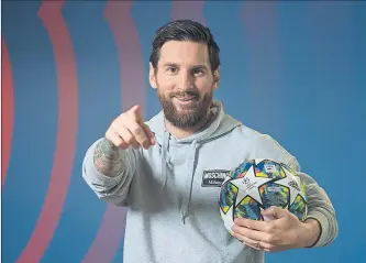  ?? FOTO: PERE PUNTÍ ?? Leo Messi es la gran baza ofensiva del Barça en su eliminator­ia contra el Nápoles