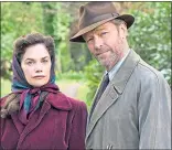  ??  ?? Ruth Wilson and Iain Glen in Mrs Wilson