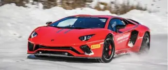  ?? JIM KENZIE FOR THE TORONTO STAR ?? Lamborghin­i’s Aventador S is an obvious example of “if you have to ask its price, you can’t afford it,” at $463,775.