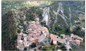  ?? (Photo Patrick Blanchard) ?? Le village de Rigaud est situé dans la vallée du Var.