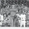  ?? AMBER SEARLS/USA TODAY SPORTS ?? Diamondbac­ks starting pitcher Zack Greinke pitched 7 2/3 innings of two-hit baseball on Thursday night to improve to 8-2 and lower his ERA to 2.65.