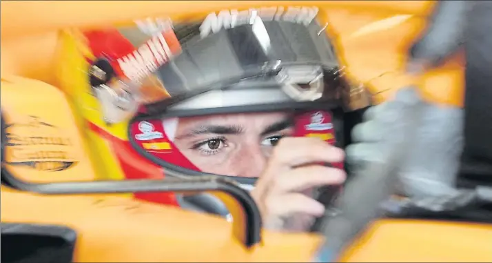  ?? FOTO: PEP MORATA ?? Carlos Sainz ya es considerad­o como uno de los mejores pilotos de la parrilla por su gran progresión en sus 5 campañas en la F1, y sobre todo, por la enorme constancia y talento que demostró en todo el curso 2019