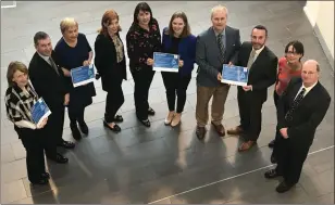  ??  ?? Mary Stritch, IT Tralee; Jerry Gallagher, ITT; Jane Leonard Cork IT;Dr Siobhan Bradley, Regional Skills Manager, South-West; Aoife O Reilly, South Kerry Skillnet; Katie Kerin, South West Gnó Skillnet; Daithi Fallon, CIT; Don Crowley CIT; Mary Rose...