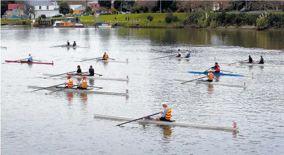  ??  ?? More crews are appearing on the Whanganui River on a more regular basis with good activity out of all clubs.