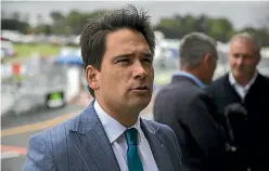  ?? PHOTO: DAVID UNWIN/STUFF ?? National leader Simon Bridges says Jacinda Ardern’s comments were a publicity stunt aimed to distract attention from her troubles in recent days.