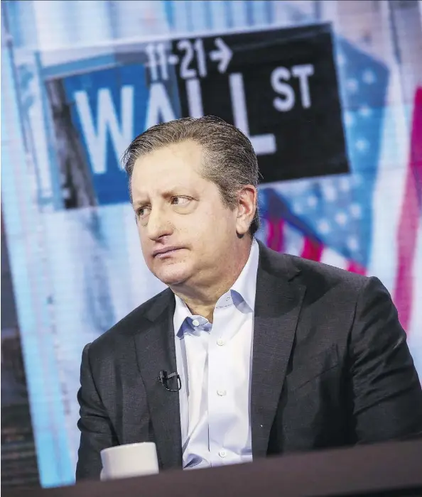  ?? CHRISTOPHE­R GOODNEY/BLOOMBERG VIA GETTY IMAGES ?? Fund manager Steve Eisman, who was featured in Michael Lewis’s financial crisis classic The Big Short, says for the first time in his many years in the financial services sector, he believes “the banking system in the United States is safe.”