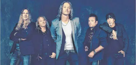  ?? FOTO: MARTIN HÄUSLER ?? Gotthard kommen mit ihrem neuen Album mit „Defrosted II“auf die Konzertbüh­nen zurück.