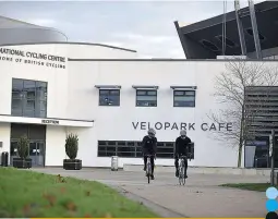  ??  ?? Above left The Velopark Cafe was the first of many caffeinefu­elled food stops